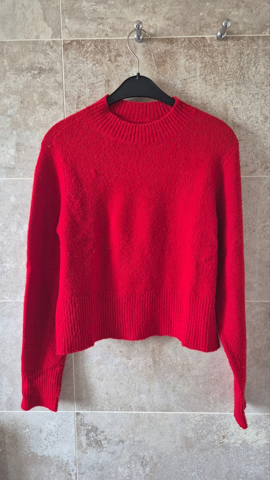 Another-Label Rode Gebreide Trui - Maat S, Kleding | Dames, Another-Label, Ophalen of Verzenden, Zo goed als nieuw, Maat 36 (S)