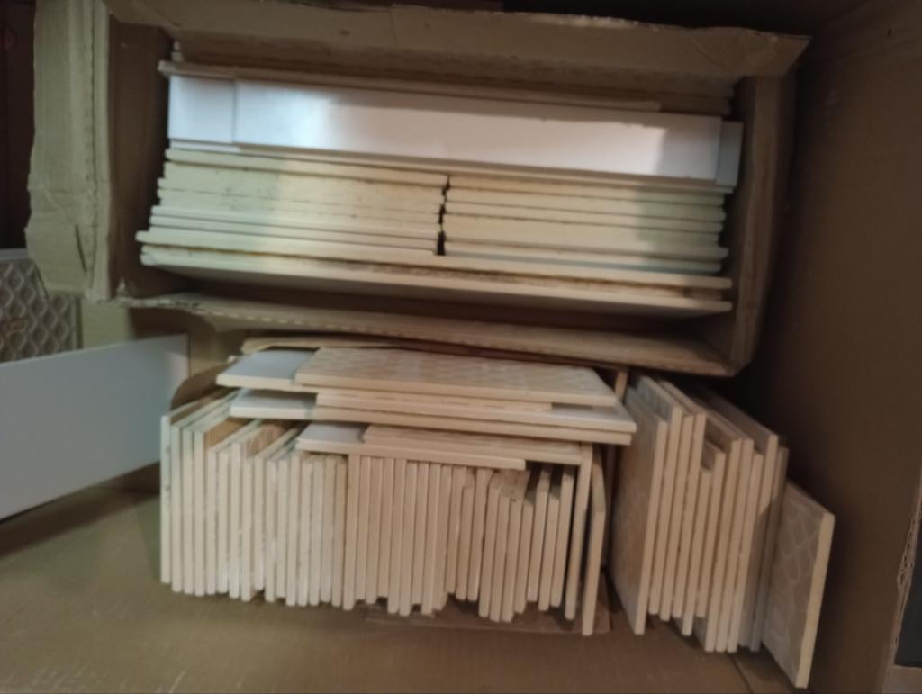 Wandtegels Hornbach mat wit, Ophalen, Minder dan 50 watt, Lamp