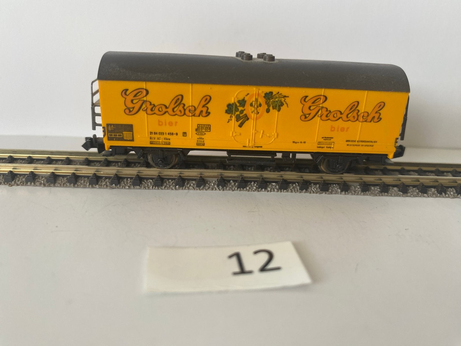 Fleischmann Grolsch Bier Wagon - Zo goed als nieuw, Gelijkstroom, Fleischmann, Wagon, Ophalen of Verzenden