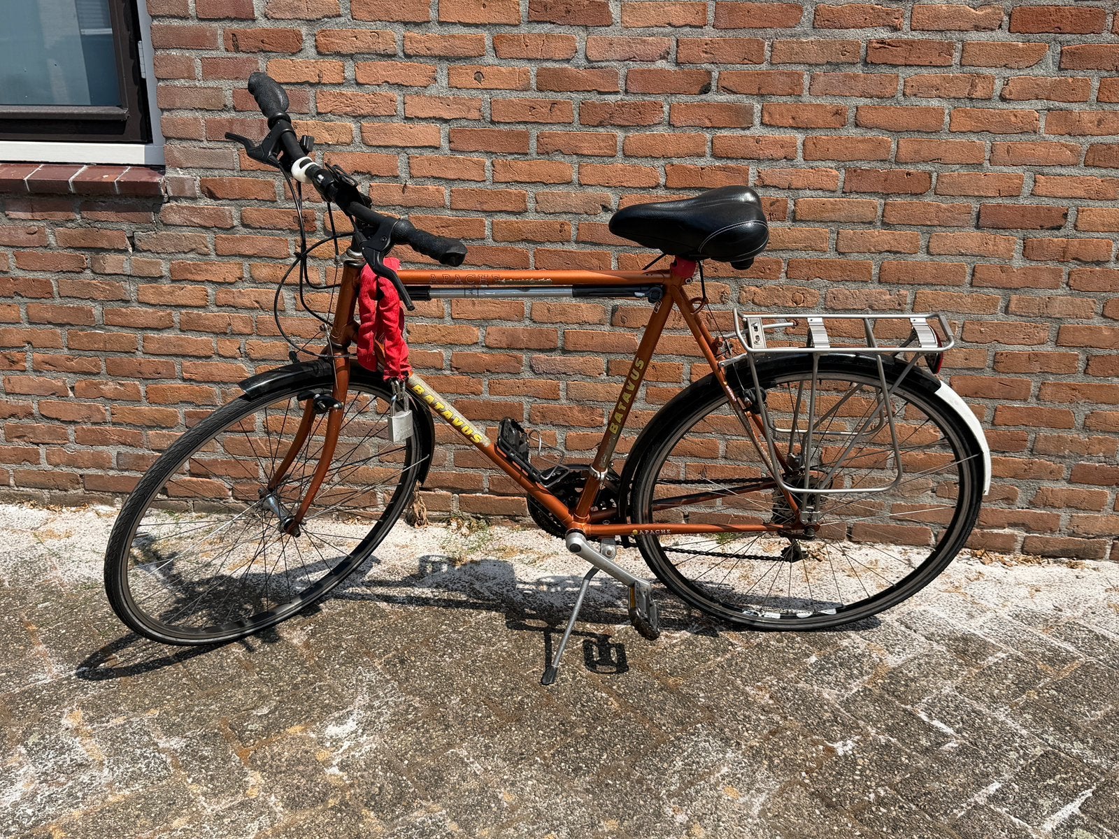 Batavus Apache Herrenfiets / Stadsfiets - Met Versnellingen, 59 cm of meer, Ophalen