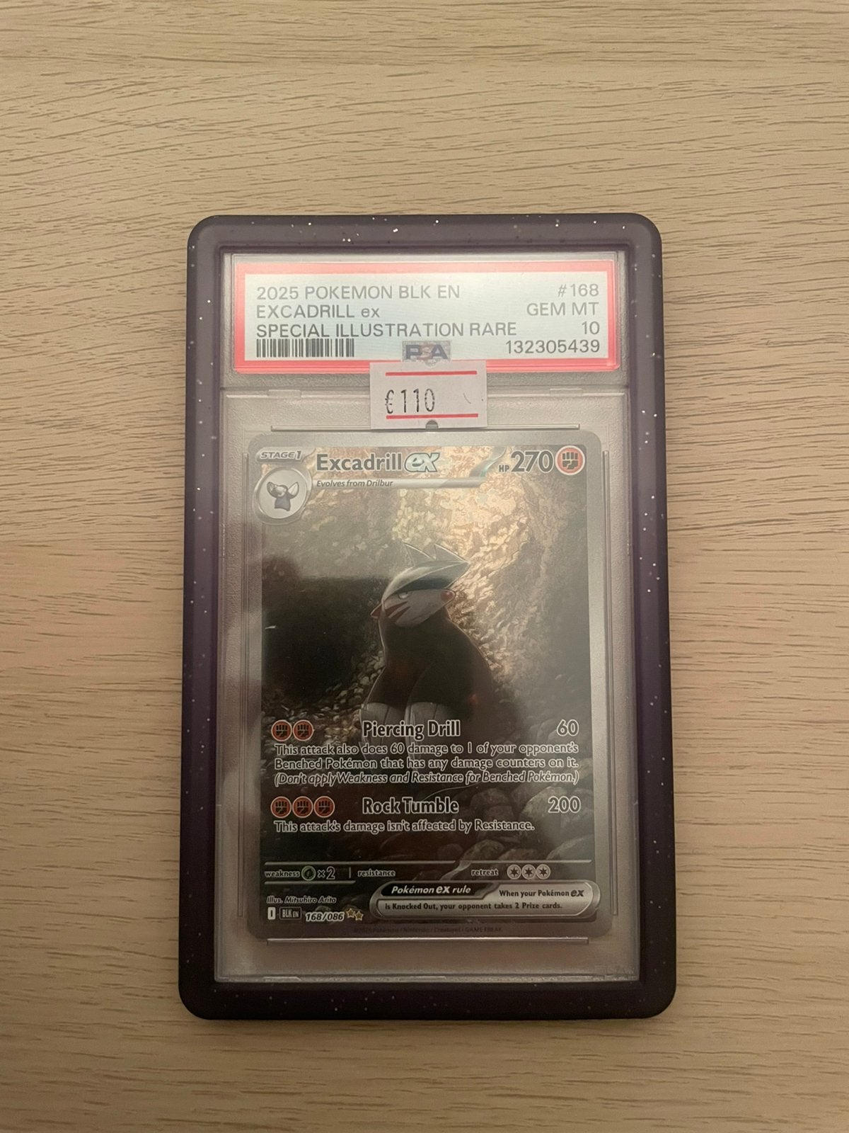 Excadrill #168 PSA 10, Hobby en Vrije tijd, Verzamelkaartspellen | Pokémon, Ophalen of Verzenden, Zo goed als nieuw