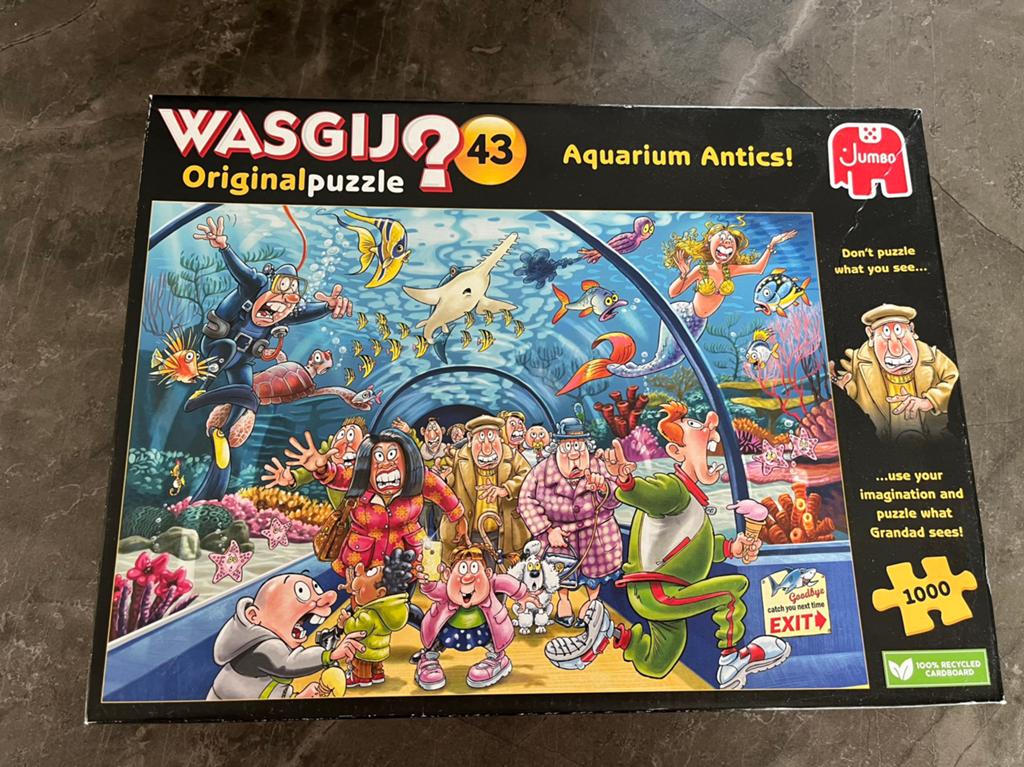 Wasgij puzzel 1000 stukjes, Hobby en Vrije tijd, Denksport en Puzzels, Ophalen of Verzenden, 500 t/m 1500 stukjes, Zo goed als nieuw