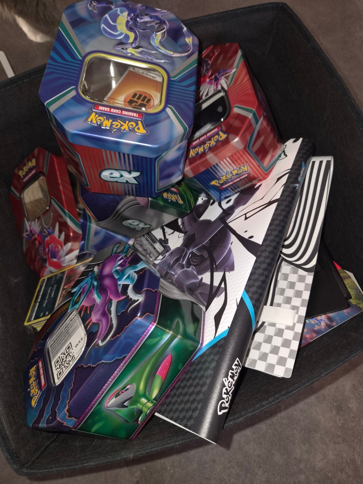Pokémon TCG Blikken en Accessoires, Ophalen of Verzenden, Gebruikt, Overige typen