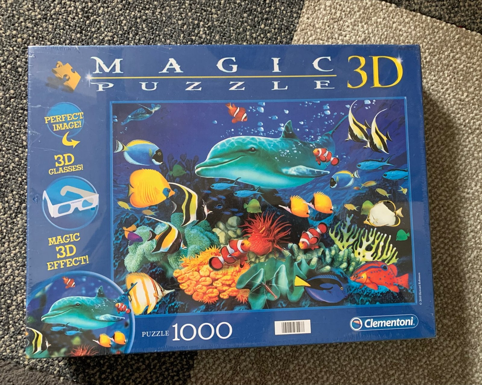 Clementoni Magic 3D Puzzel 1000 stukjes - Nieuw geseald, Ophalen of Verzenden, 500 t/m 1500 stukjes, Nieuw, Legpuzzel