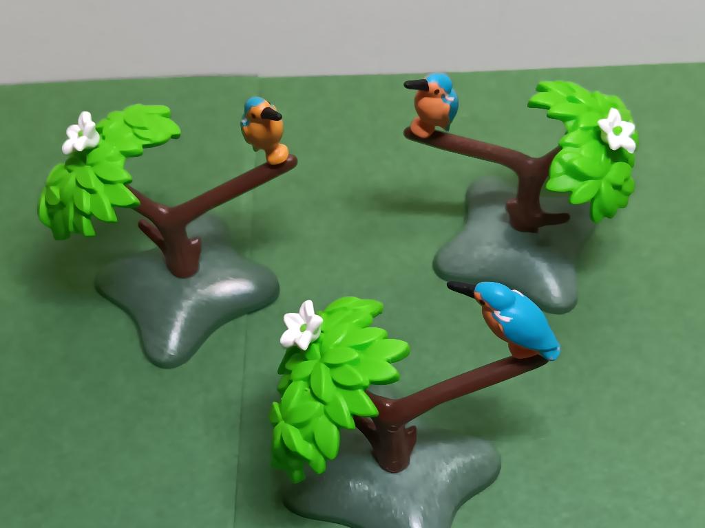 Playmobil Dieren IJSVOGEL Boompje Onderdelen:  1,45, Verzenden, Zo goed als nieuw, Complete set