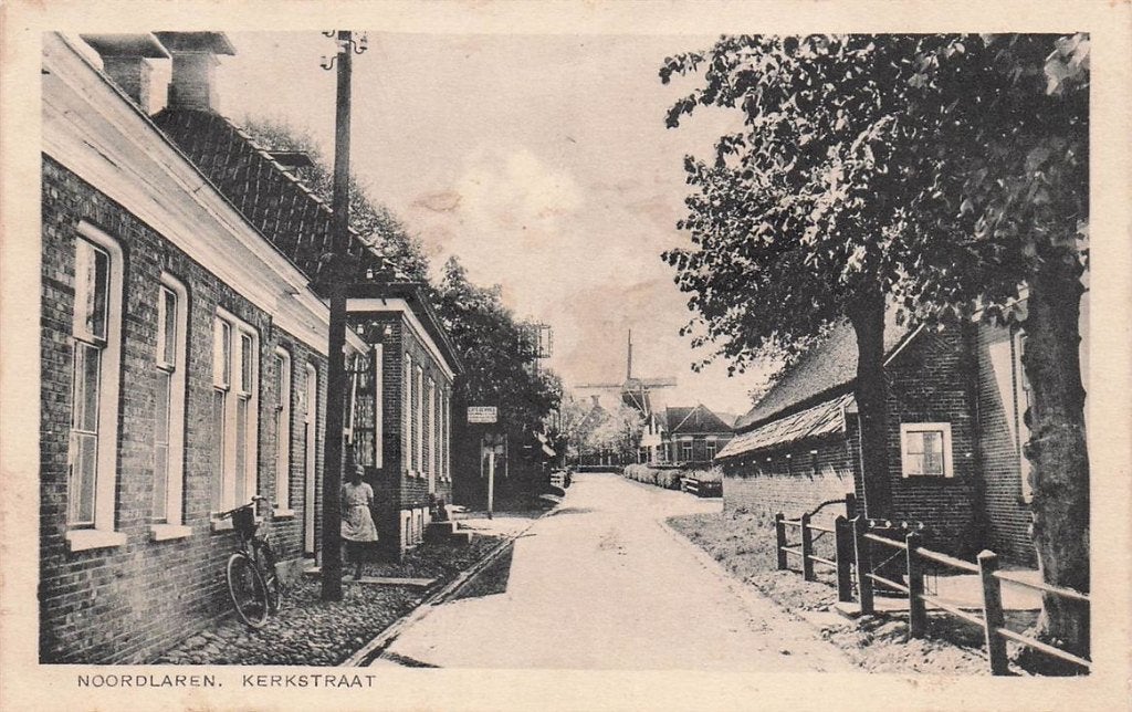 702-416-033 Noordlaren Kerkstraat, Verzenden, Voor 1920, Groningen