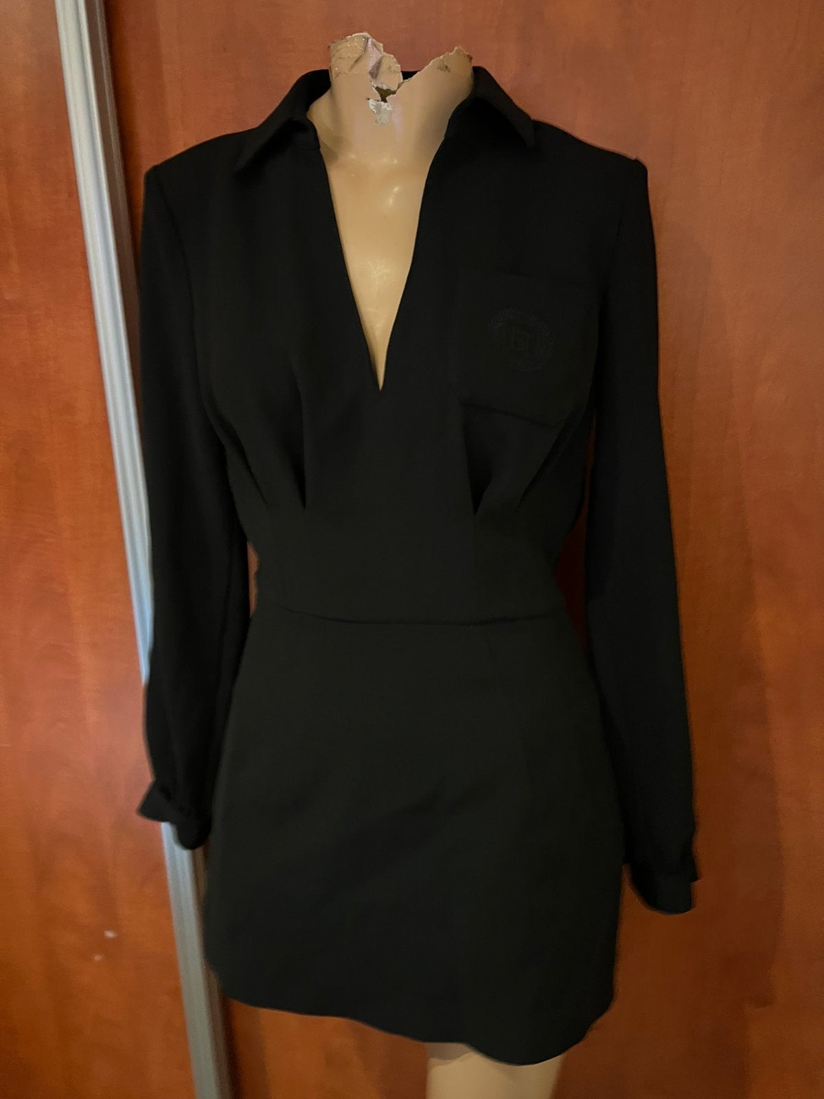 ELISABETTA FRANCHI jurk S it 42 origineel nieuw, Zwart, Nieuw, Ophalen of Verzenden, Maat 36 (S)
