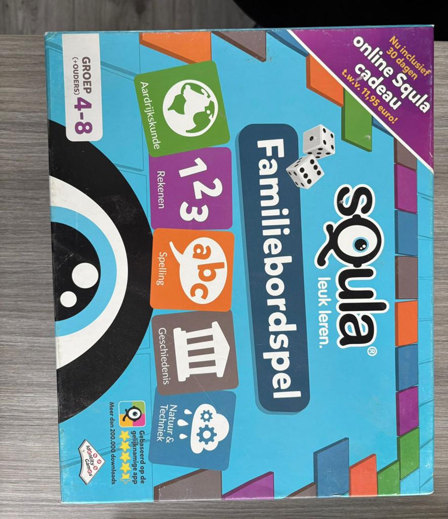 Squla leuk spel nieuw, Ophalen, Nieuw