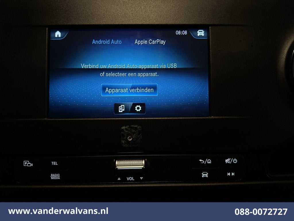 Mercedes-Benz Sprinter 315 CDI 150pk L2H1 Euro6 Airco | Came, Auto's, Gebruikt, 4 cilinders, Wit, Geïmporteerd