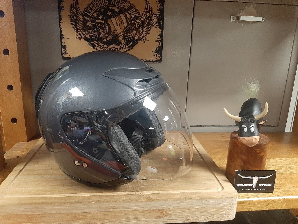 Crivit helm maat L ( gebruikt ) motor brommer helm scooter L, Overige merken, Pascalstraat 6 1704 RD Heerhugowaard, Dames, Jethelm