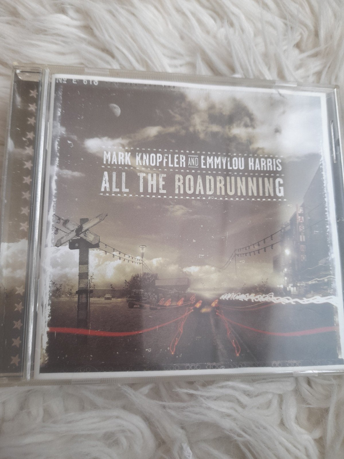Mark Knopfler & Emmylou Harris - All The Roadrunning CD, Ophalen of Verzenden, Zo goed als nieuw, Folk, Inclusief doosje