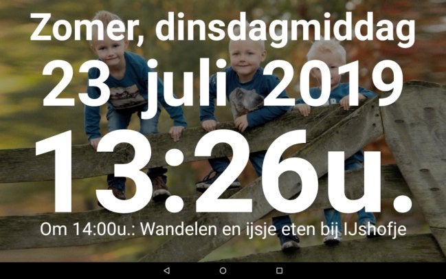 Ouderenklok ISTG., Ophalen of Verzenden, Nieuw