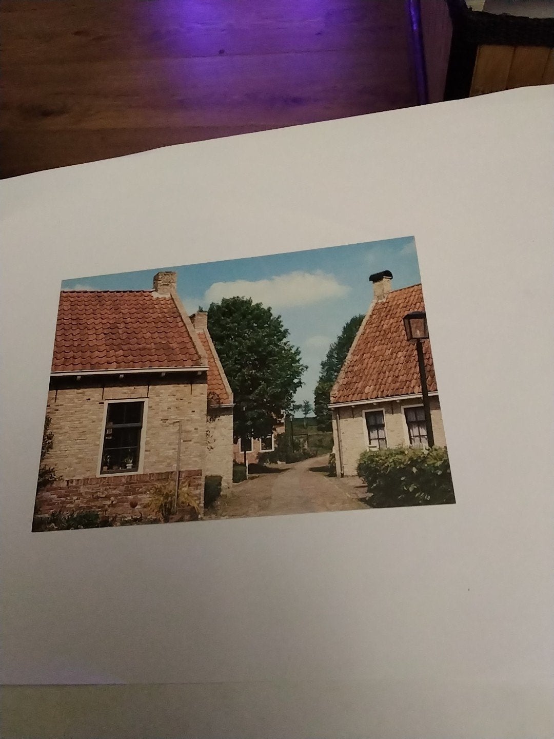 Oude Ansichtkaart Bourtange,  Doorkijkje - 'Oude Wallen', Ophalen of Verzenden, 1980 tot heden, Ongelopen, Drenthe