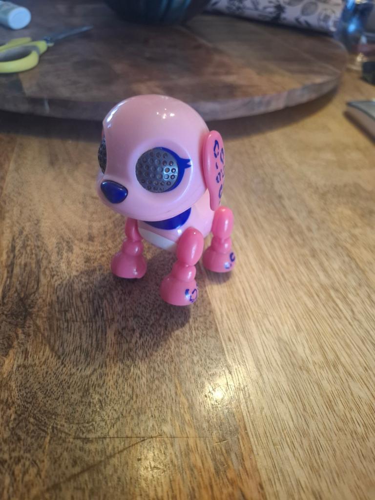 Roze  mini robot hondje speelgoed, Ophalen of Verzenden, Gebruikt, Overige typen