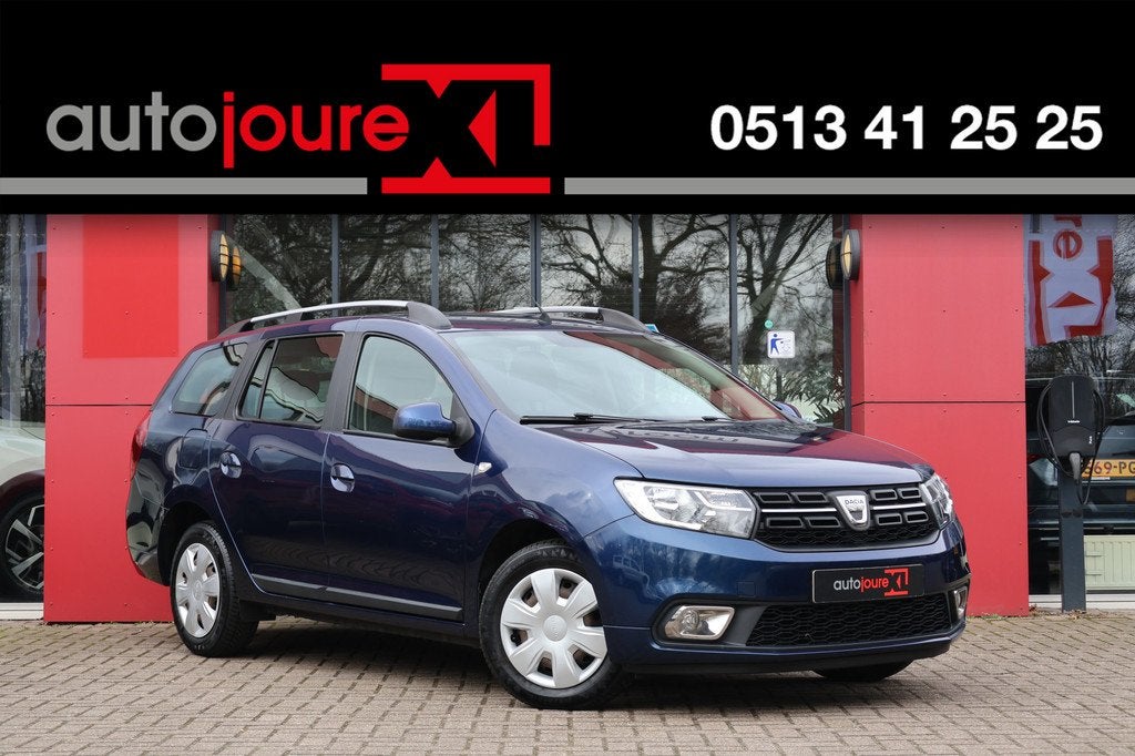 Dacia Logan MCV TCe 90pk SL Royaal | Origineel NL | Airco |, Voorwielaandrijving, Stof, Gebruikt, Blauw