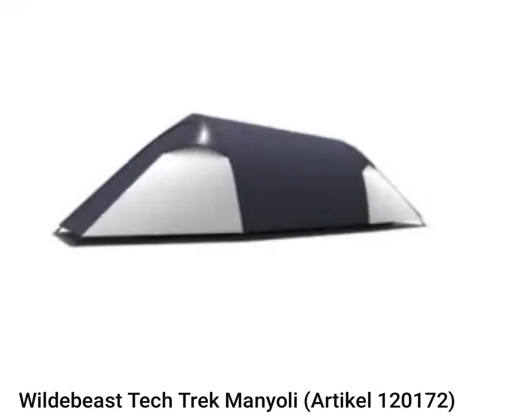 Wildebeast Tech Trek Manyoli Bijzettent Trekkerstent, Caravans en Kamperen, Tenten, Ophalen of Verzenden, Zo goed als nieuw