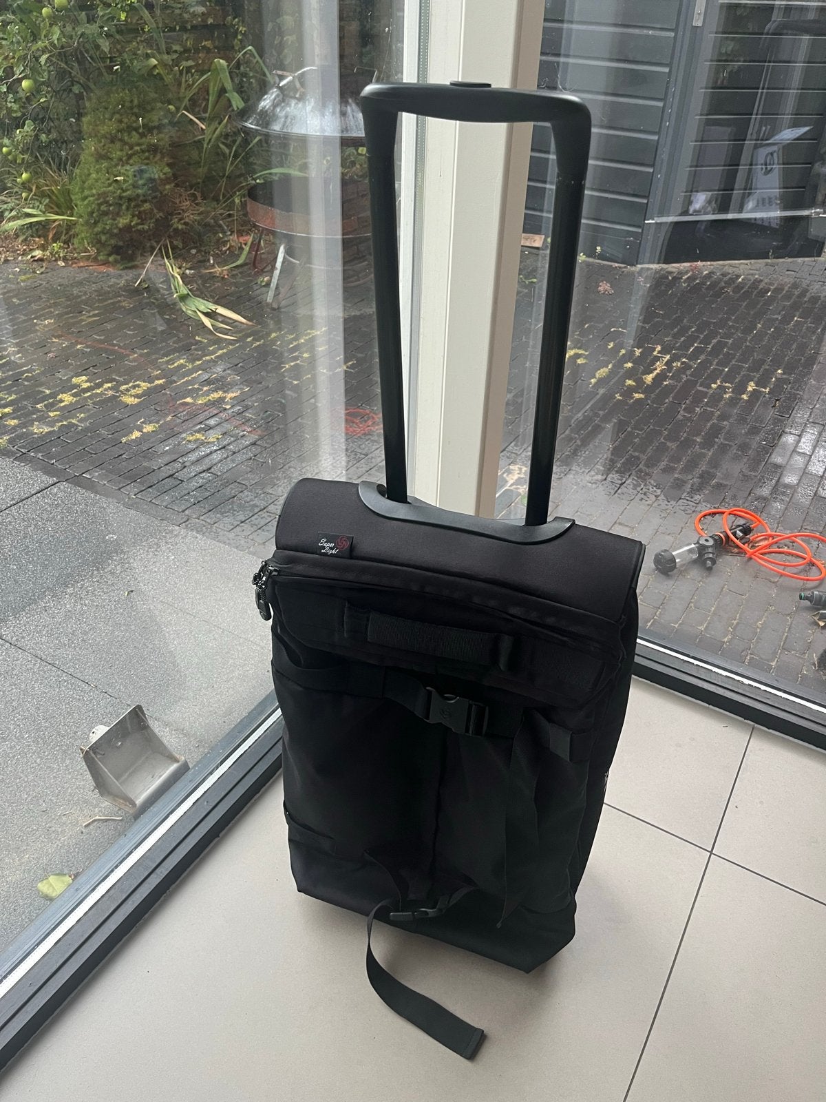Samsonite Super Light reiskoffer met wieltjes, Overige materialen, Zo goed als nieuw, 35 tot 45 cm, Uitschuifbare handgreep