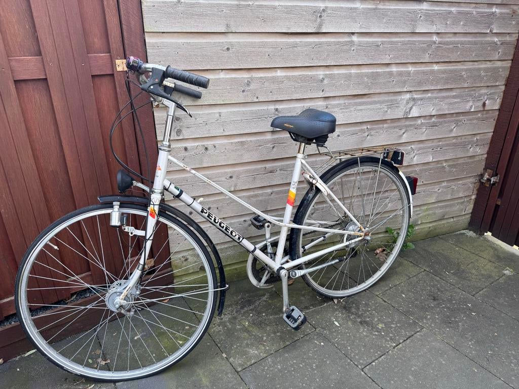 Vintage Peugeot damesfiets, 50 tot 53 cm, Ophalen, Gebruikt, Overige merken