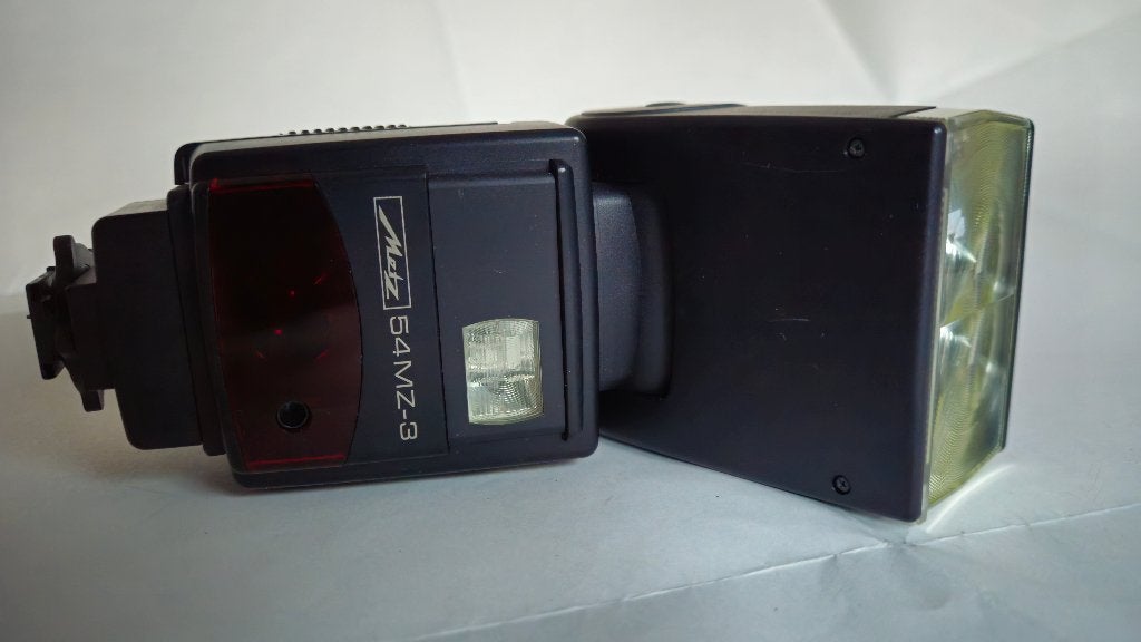 Metz 54 MZ-3 flitser, Externe flitser, Kantelbaar, Zo goed als nieuw, Metz