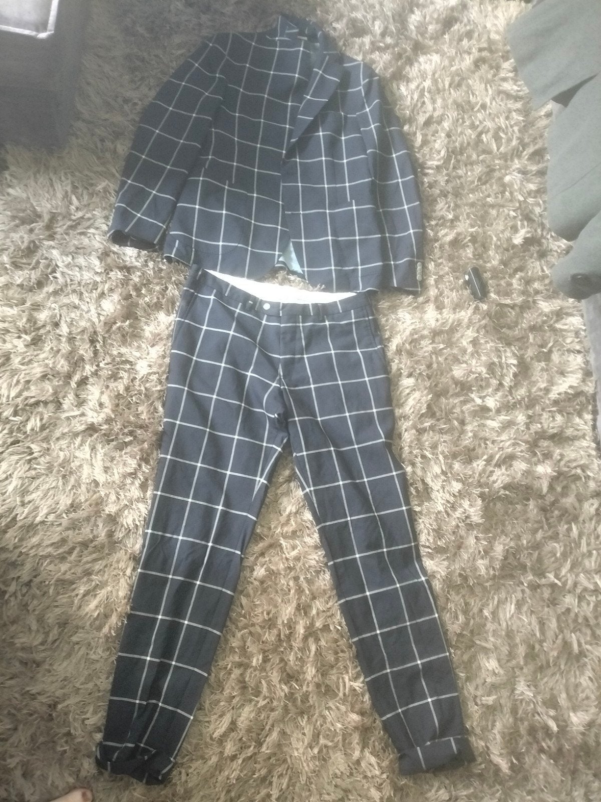 Van Gils herenpak - stijlvol en getailleerd, Kleding | Heren, Kostuums en Colberts, Blauw, Overige maten, Zo goed als nieuw, Van Gils