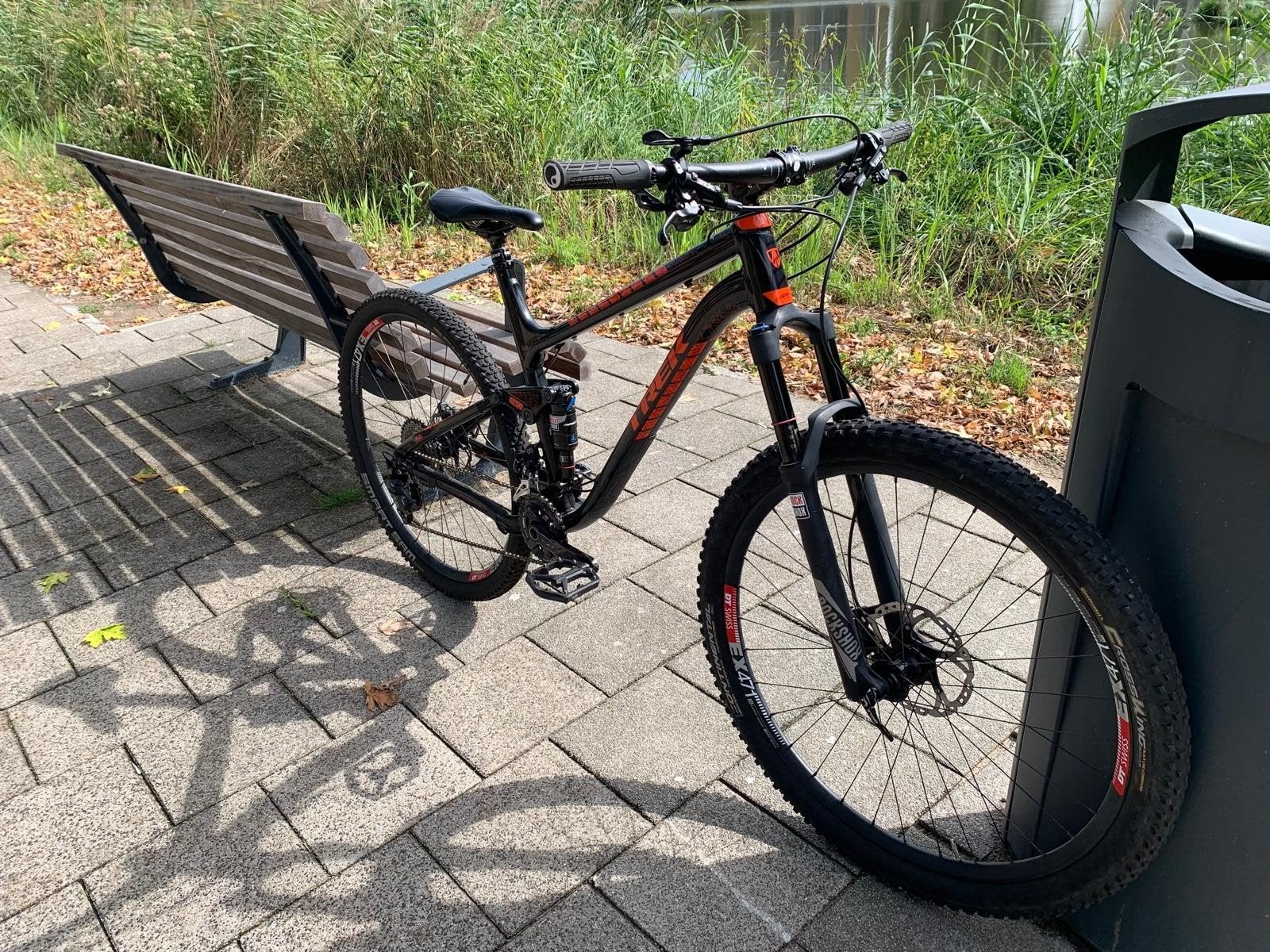 trek fuel ex 9 maat l/xl, Gebruikt, Schijfrem, Ophalen, Overige merken