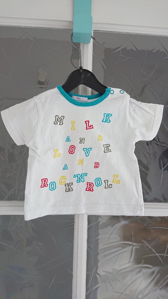 Shirt Rock 'n roll Hema - maat 68, Gebruikt, Ophalen of Verzenden, Hema, Jongetje