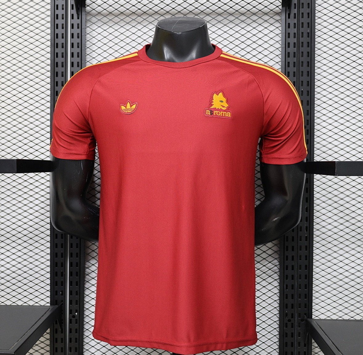 AS Roma thuistenue 26/27 (Maat en bedrukking naar keuze), Maat XL, Ophalen of Verzenden, Zo goed als nieuw, Shirt