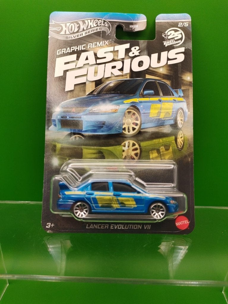 Hot Wheels Mitsubishi Lancer Evolution VII Fast & Furious, Ophalen of Verzenden, Nieuw, Auto