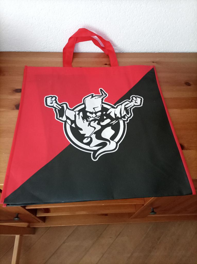 big shopper Thunderdome, Sieraden, Tassen en Uiterlijk, Tassen | Damestassen, Ophalen of Verzenden, Nieuw, Rood, Shopper