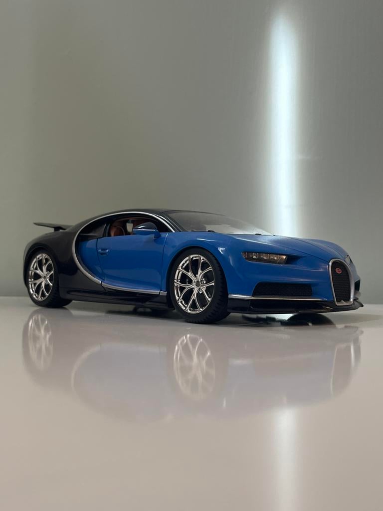 Bugatti Chiron 1:18, Hobby en Vrije tijd, Modelauto's | 1:43, Ophalen of Verzenden, Zo goed als nieuw, Auto, Overige merken