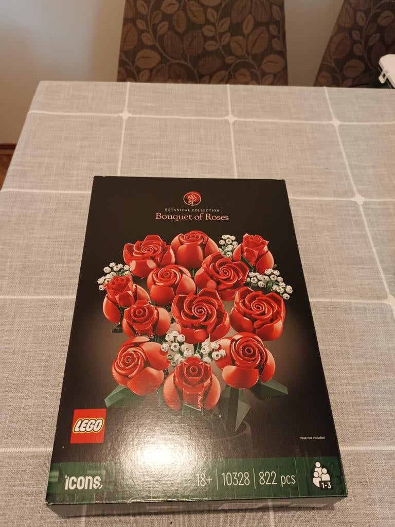 LEGO Icons 10328 Boeket Rozen - Botanische Collectie, Ophalen, Zo goed als nieuw