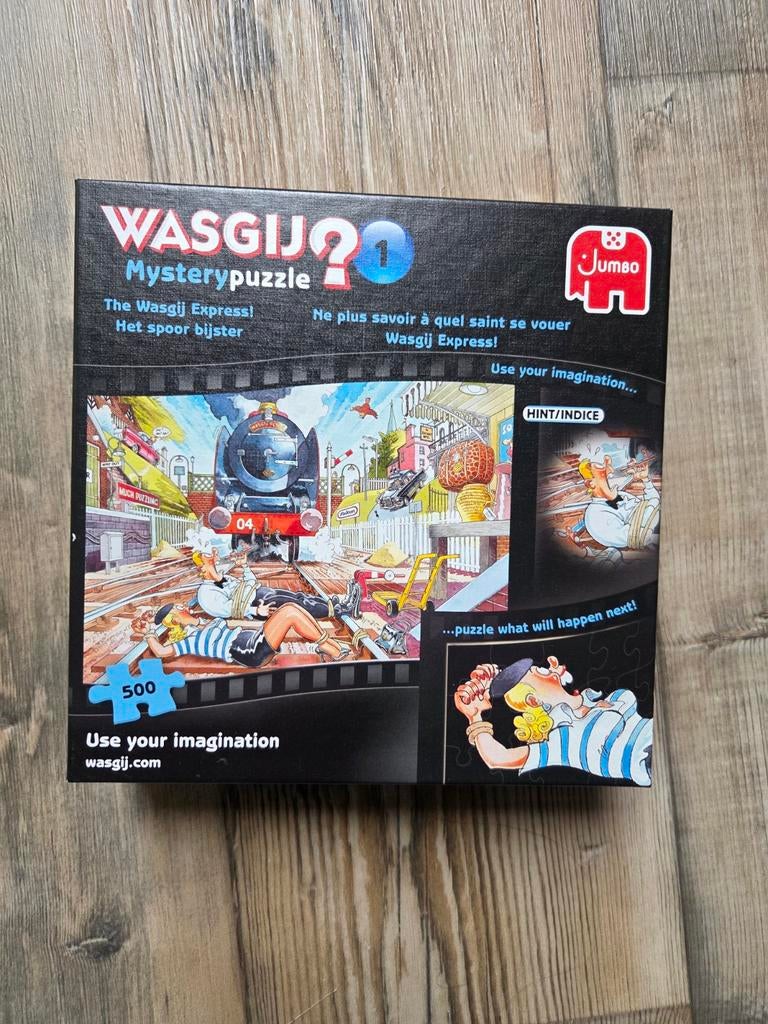 Wasgij Mystery 20: Het spoor bijster - 500 stukjes, Ophalen of Verzenden, Minder dan 500 stukjes, Zo goed als nieuw, Legpuzzel