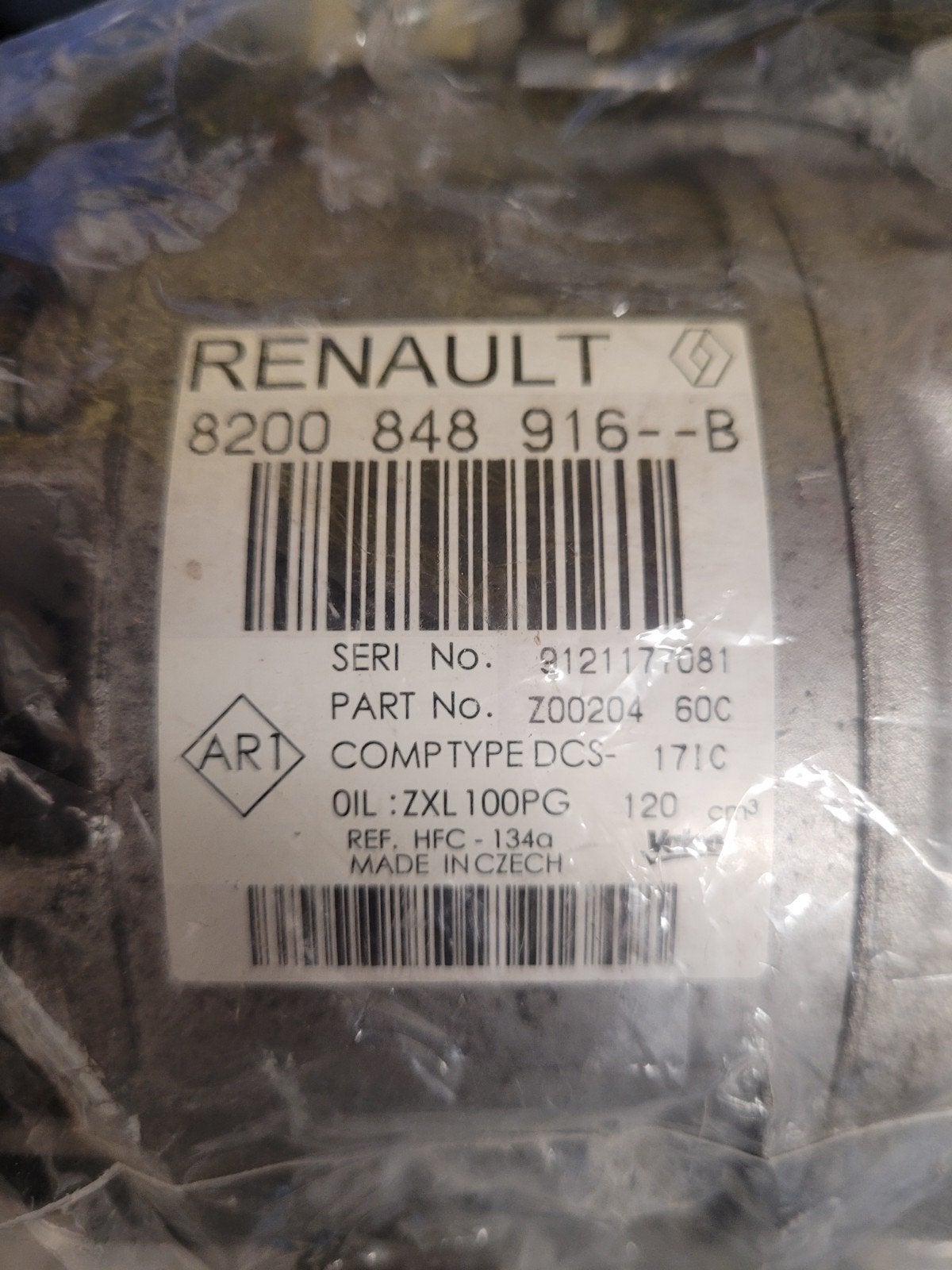 Renault Airco Compressor Renault, Opel, Fiat, Nissan, Ophalen of Verzenden, Gebruikt, Renault