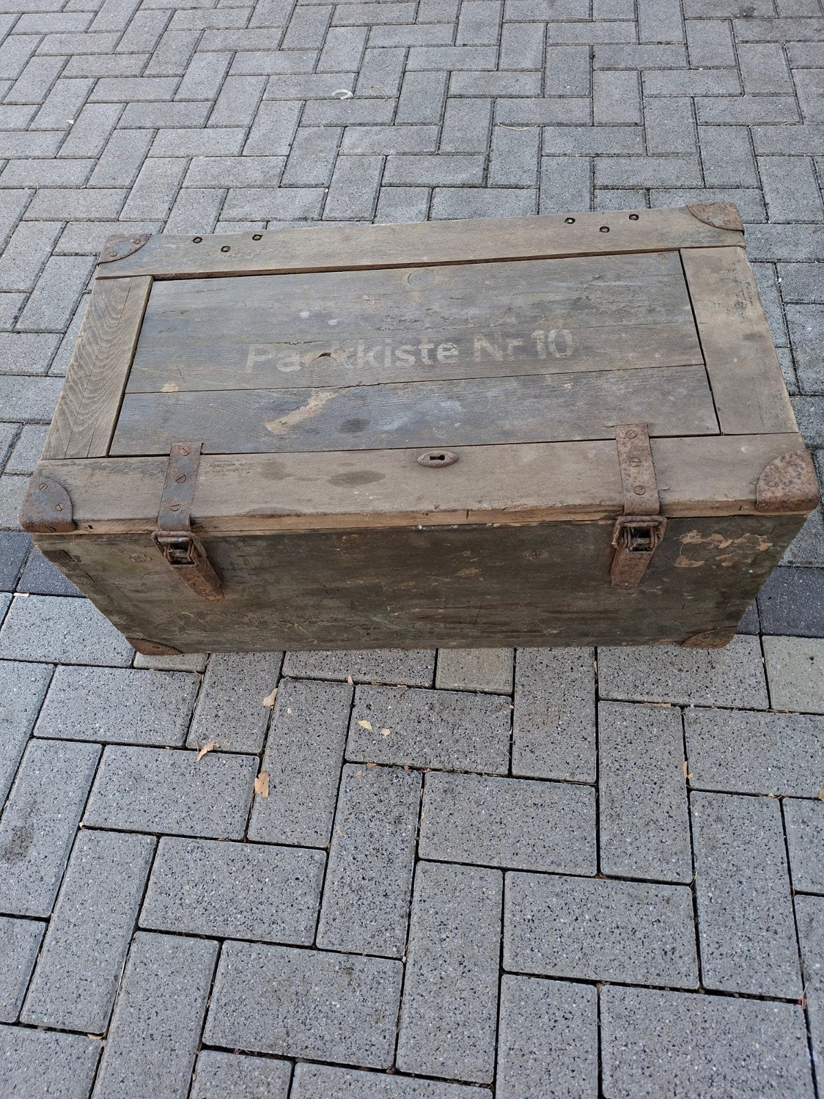 Wehrmacht Packkiste NR 10, Verzamelen, Ophalen, Overige soorten, Duitsland