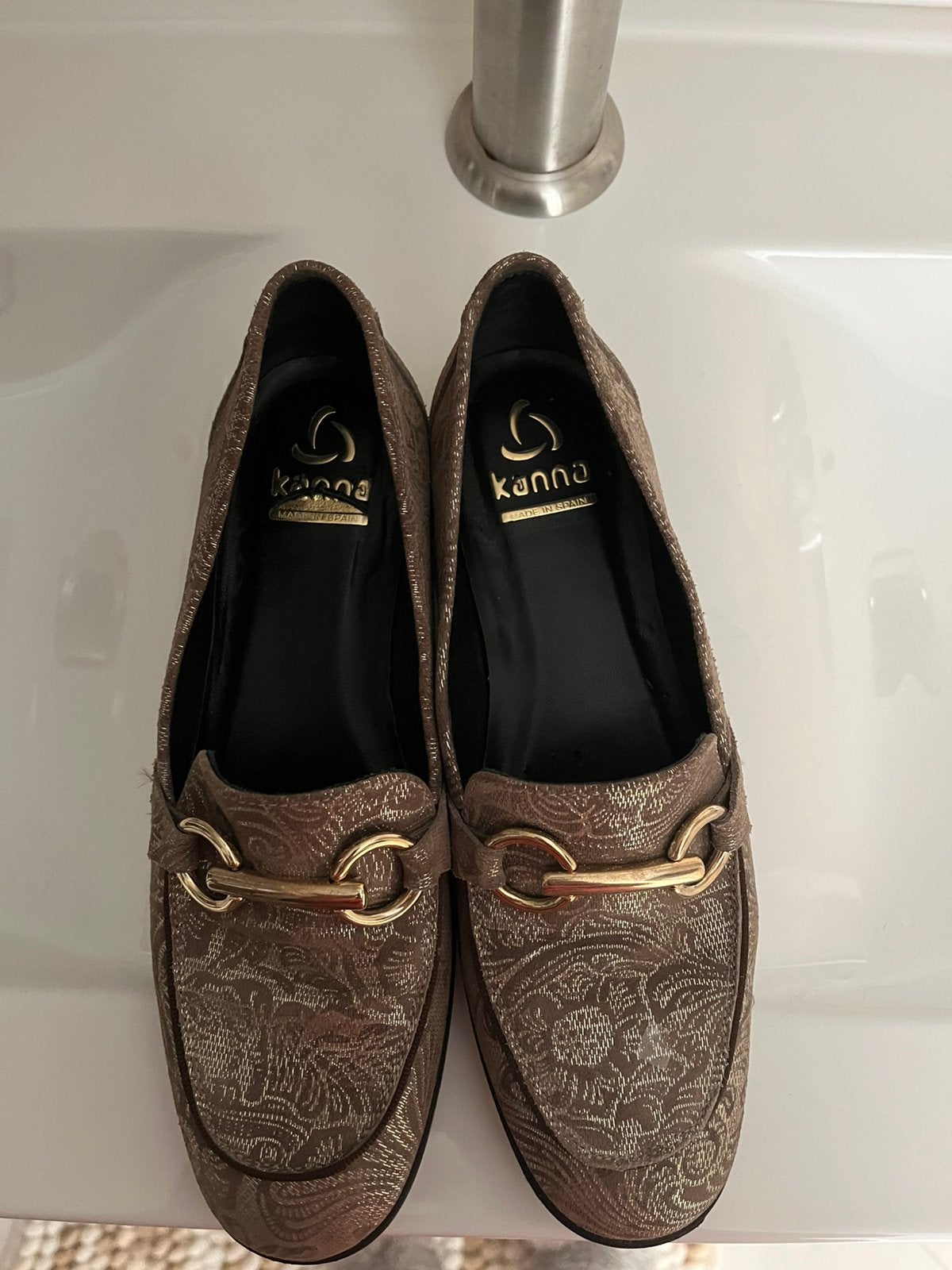Dames loafers van Kanna maat 40, Overige kleuren, Instappers, Ophalen of Verzenden, Zo goed als nieuw
