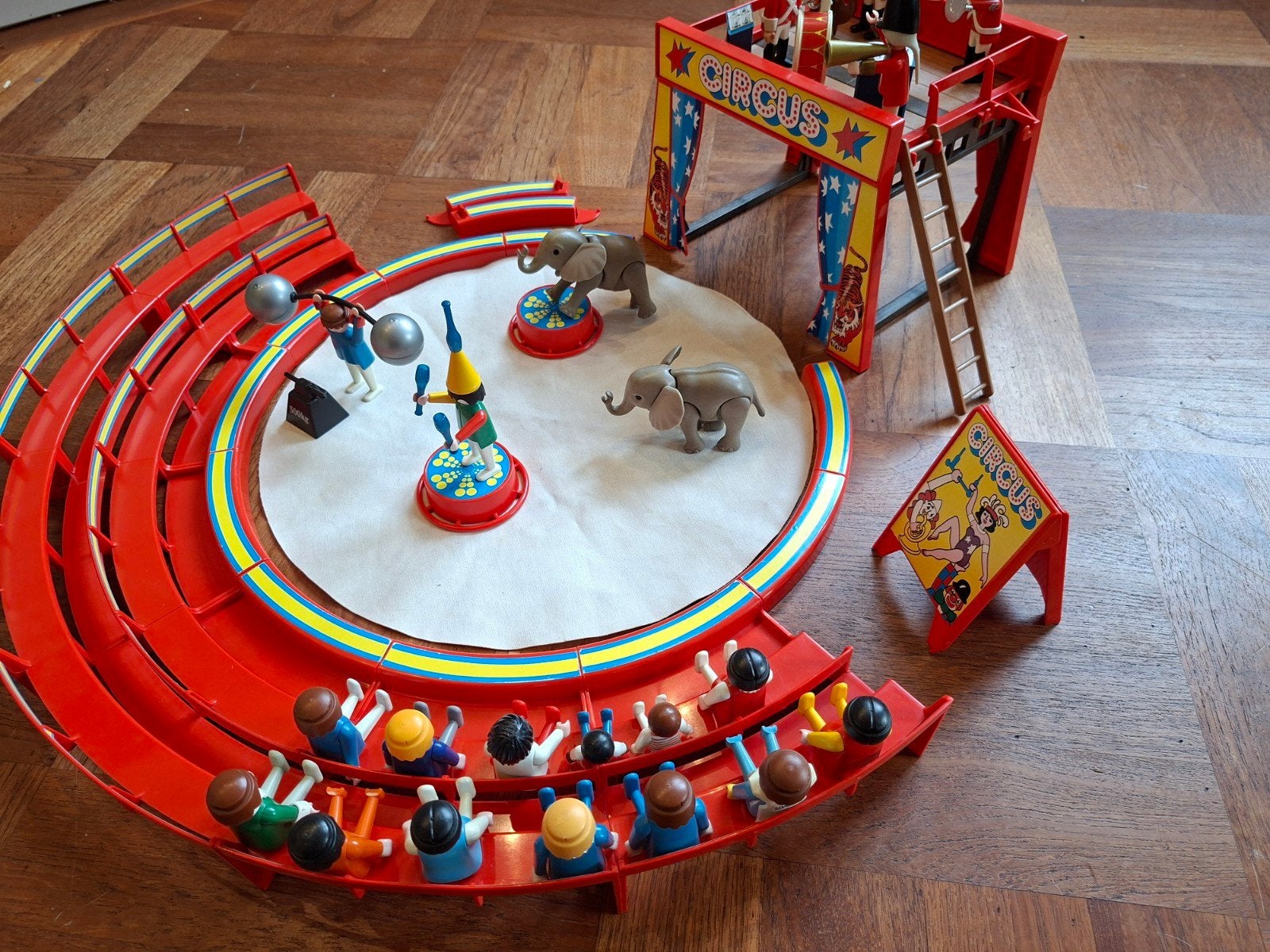 Playmobil Circus met olifanten en figuren, Ophalen, Gebruikt, Jongen of Meisje