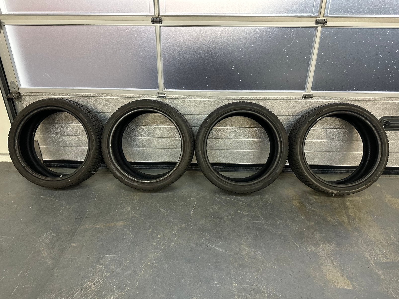 Hankook Winterbaden 19 inch, Gebruikt, Banden en Velgen, Winterbanden, Personenwagen
