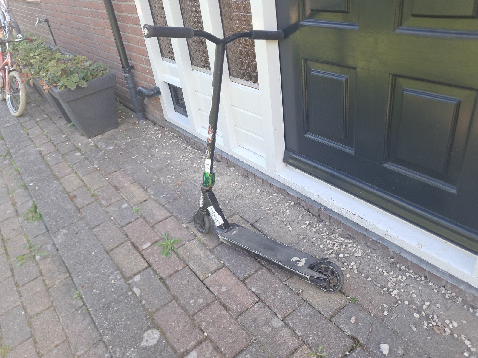 step gebruikt, wiel achter defect, Fietsen en Brommers, Ophalen, Gebruikt, Gewone step