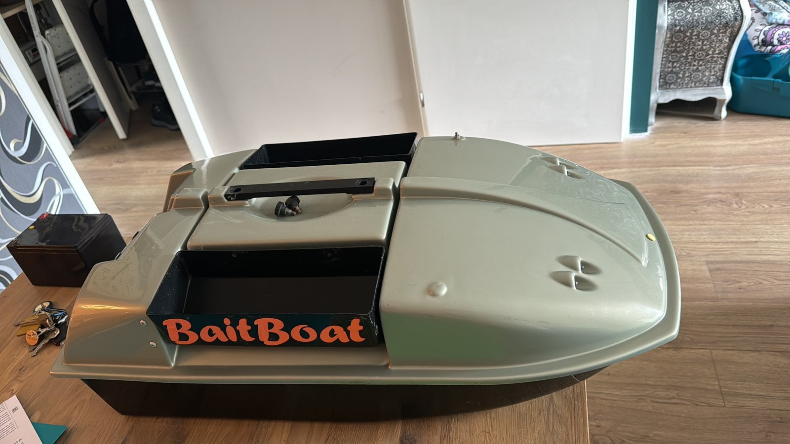 Bait boat, Ophalen, Gebruikt
