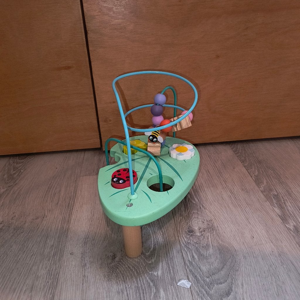 Janod Looping en puzzeltafel 'Rups & Co', Ophalen, Zo goed als nieuw, Overige typen