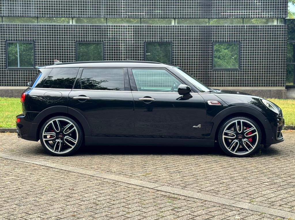 Mini Clubman 2.0 John Cooper Works 2017 Zwart Full Option, Auto's, Mini, Automaat, 1998 cc, 15 km/l, 4 cilinders