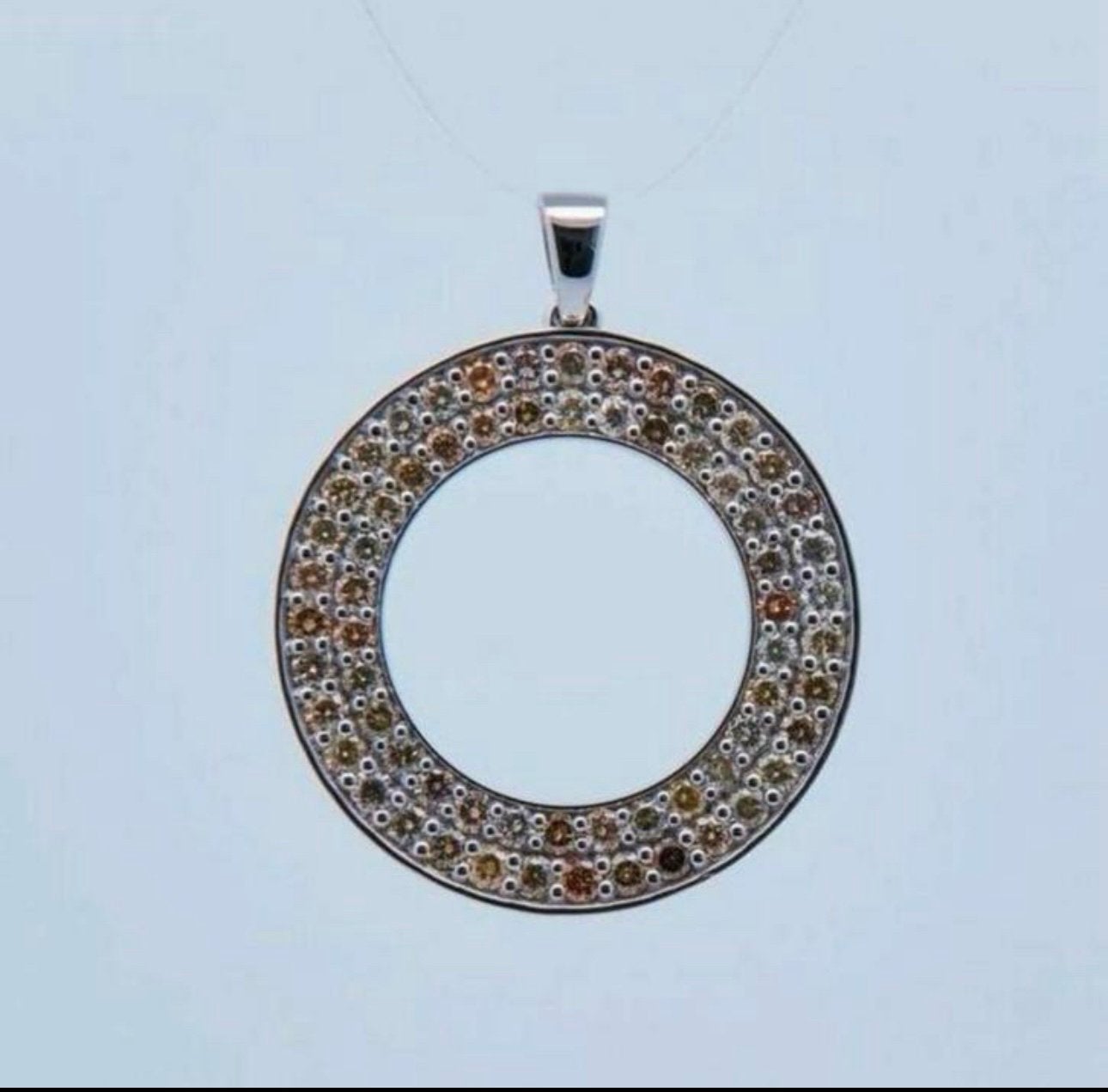 Gouden hanger met 1,11 ct karaat diamanten, Ophalen, Overige voorstellingen, Wit, Zo goed als nieuw