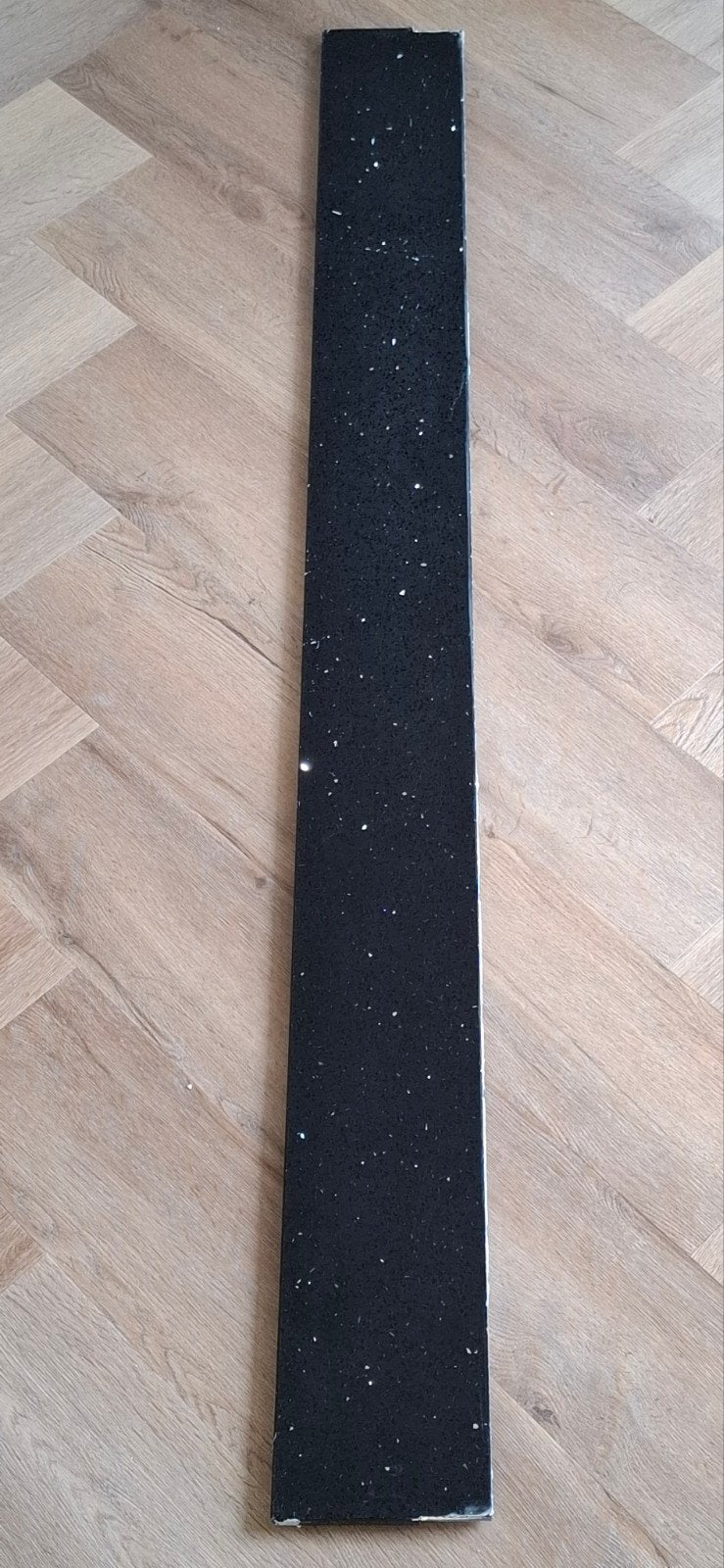 vensterbank zwart kwarts composiet 142x14cm, Doe-het-zelf en Verbouw, Glas en Ramen, Ophalen, Minder dan 80 cm, Minder dan 80 cm