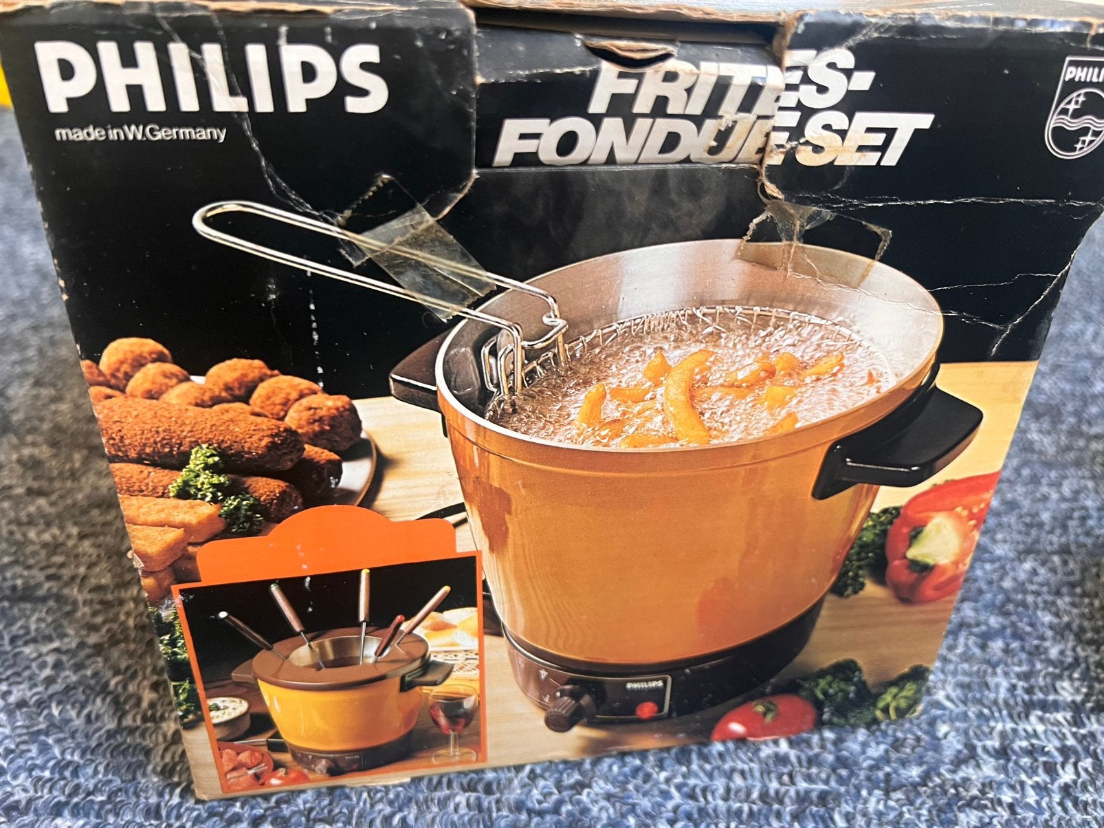 Fondueset en friteuse ineen, Witgoed en Apparatuur, Gourmetstellen, Ophalen, Gebruikt, 4 t/m 7 personen
