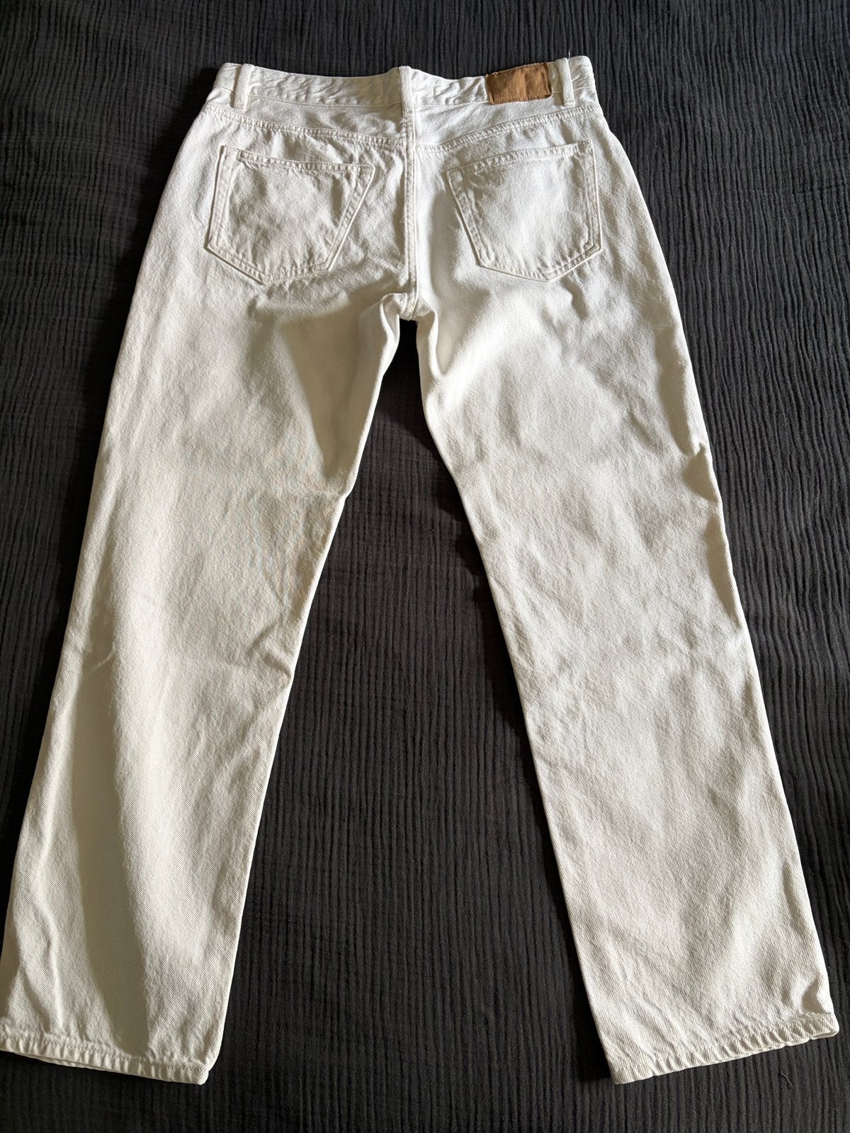 Zara straight jeans, Ophalen of Verzenden, Zo goed als nieuw, Wit
