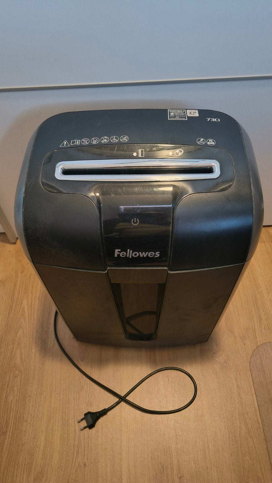 Fellowes 73Ci papiervernietiger, Ophalen of Verzenden, Gebruikt