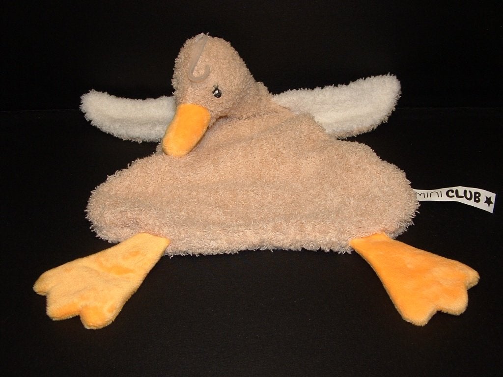 TOYS EVORA KRUIDVAT EEND KNUFFELDOEK MINI CLUB ZACHTE, Ophalen of Verzenden, Nieuw, Overige typen