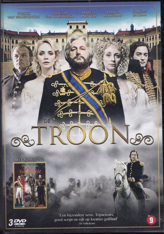 De Troon Complete serie, Verzenden, Eerste persing, Drama, Nederlands