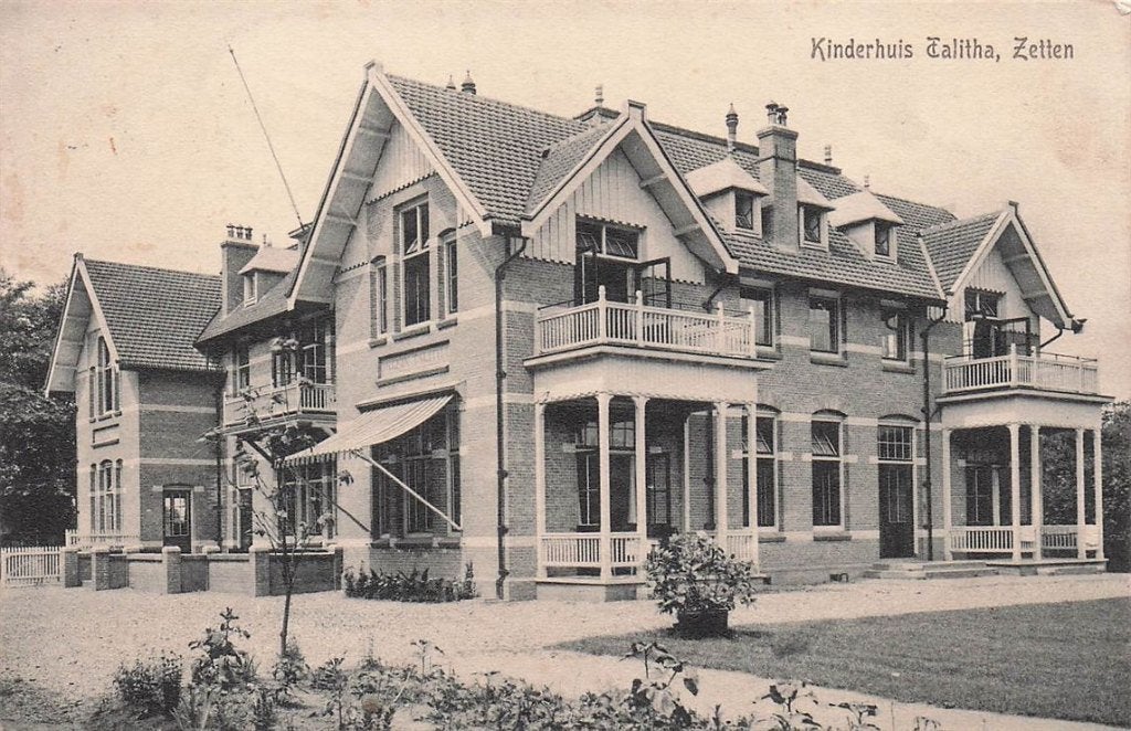 702-168-003 Kinderhuis Talitha Zetten, Verzamelen, Verzenden, Voor 1920, Gelderland