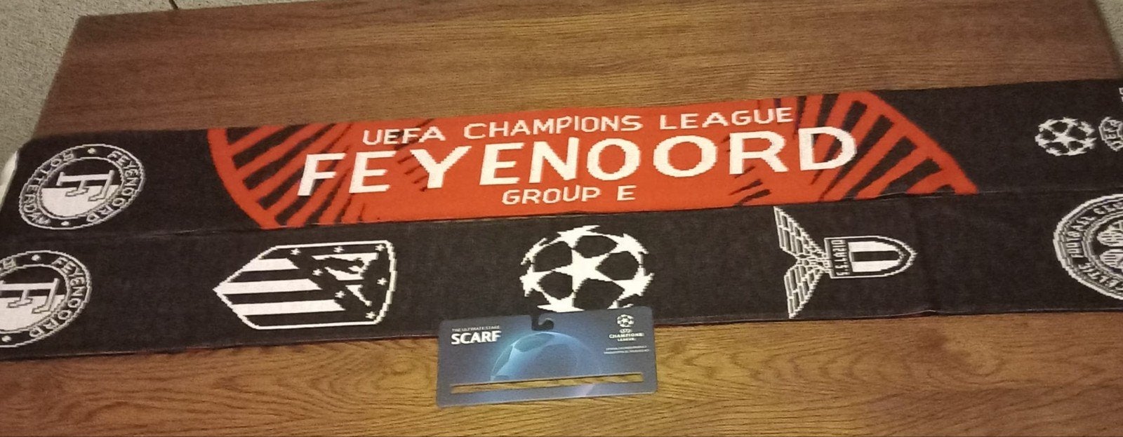 UEFA sjaal Feyenoord, Verzenden, Nieuw, Feyenoord, Vaantje of Sjaal